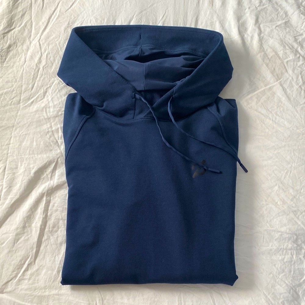 PELOTON Lululemon Athletica Dark Blue City Sweat Pullover Hoodie / Large